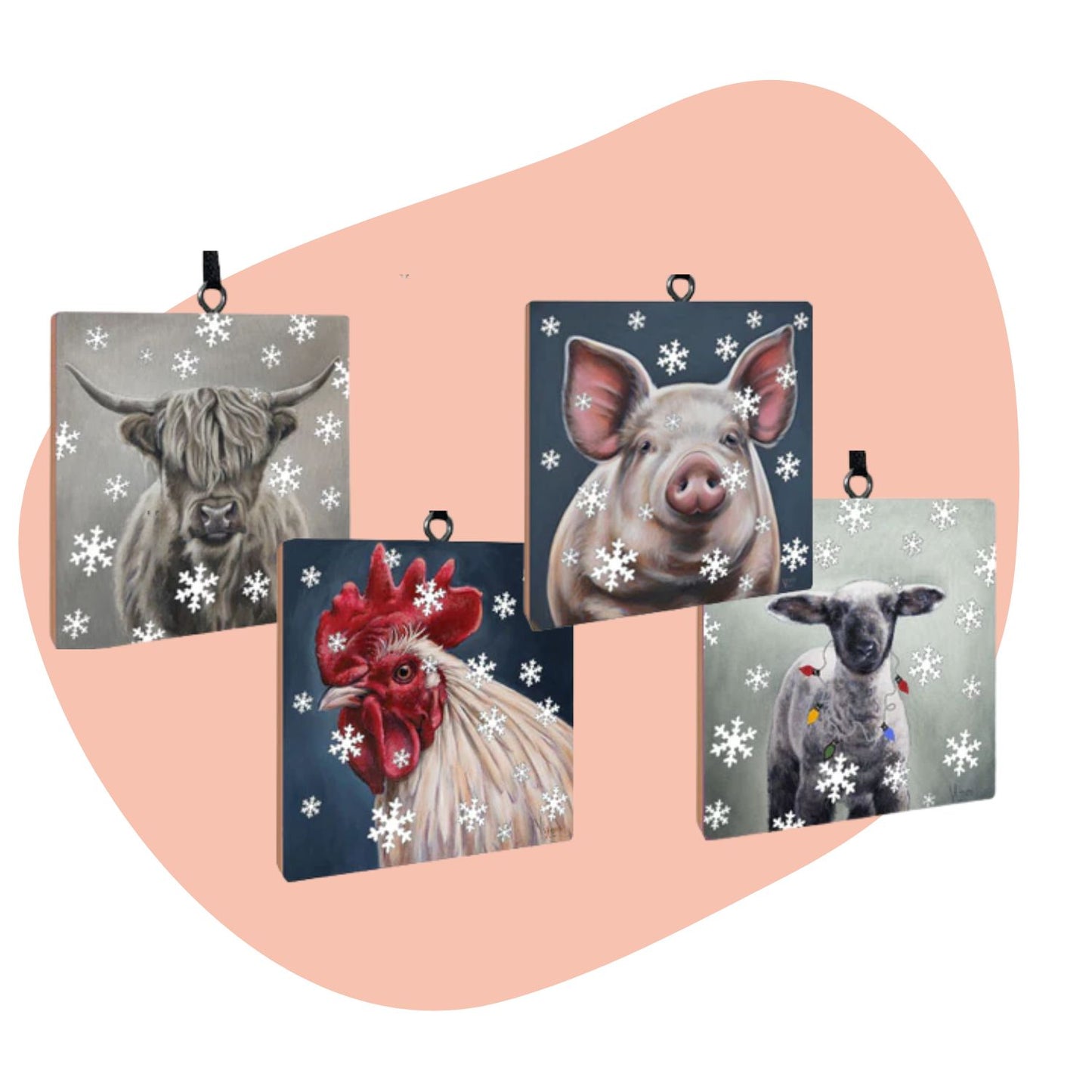 Steel Cow Holiday Ornament VIP Bonus