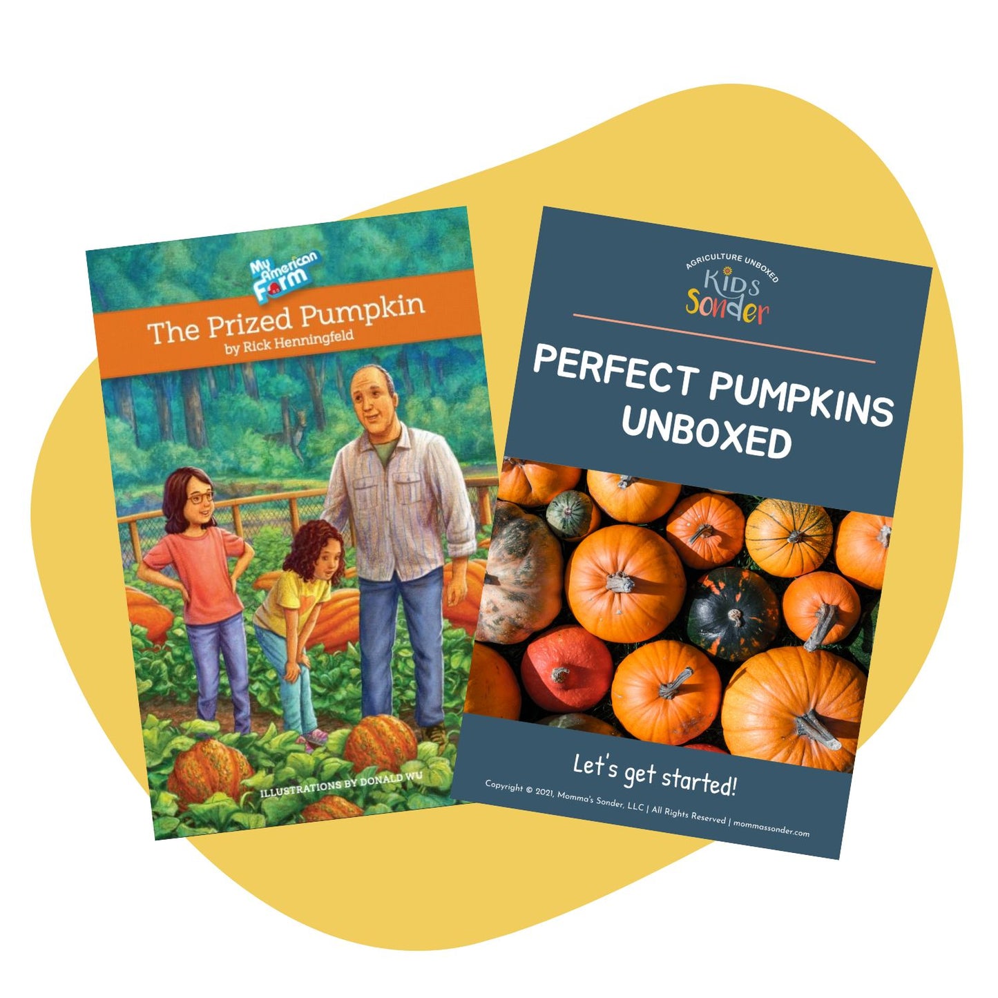 Closeout Bundle: The Prized Pumpkin by Rick Henningfeld & Perfect Pumpkin Unboxed Booklets