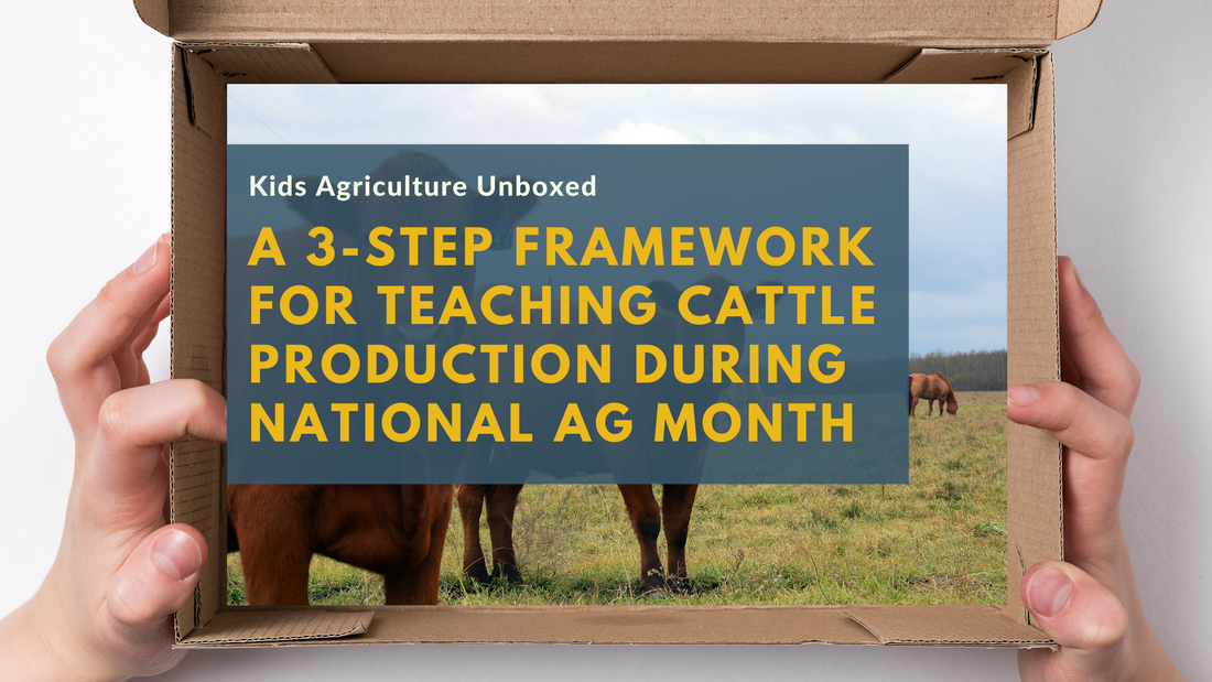 A 3-Step Framework for Teaching Cattle Production During National Ag Month