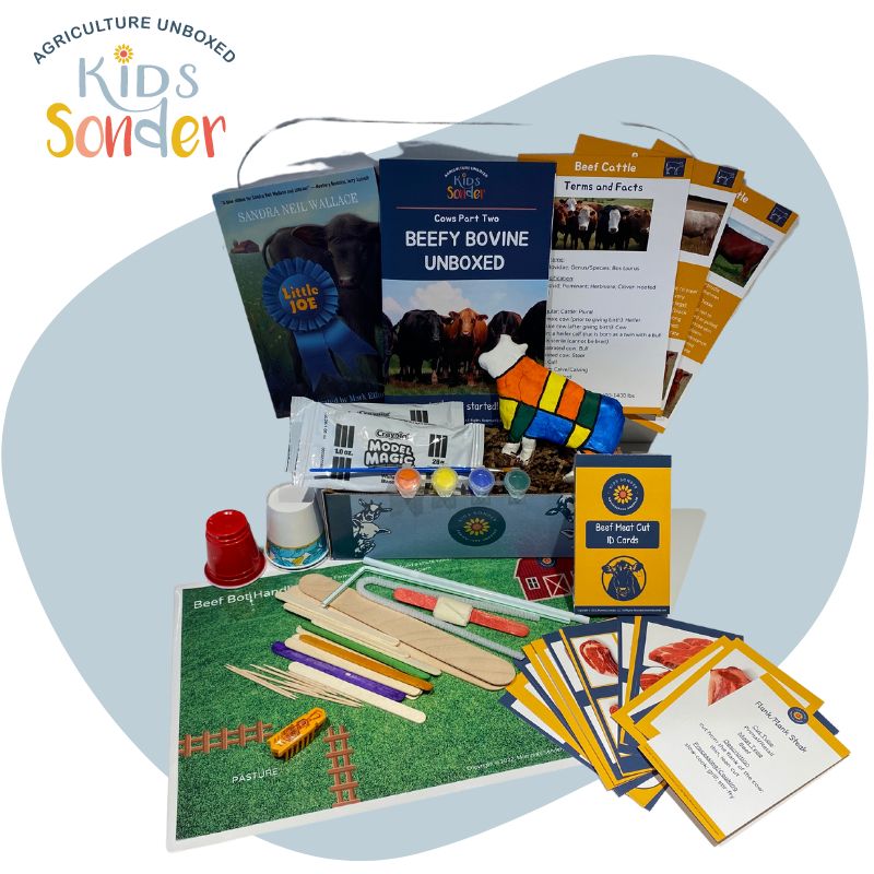 Kids Sonder Agriculture Unboxed Learning Kits: Animal Science