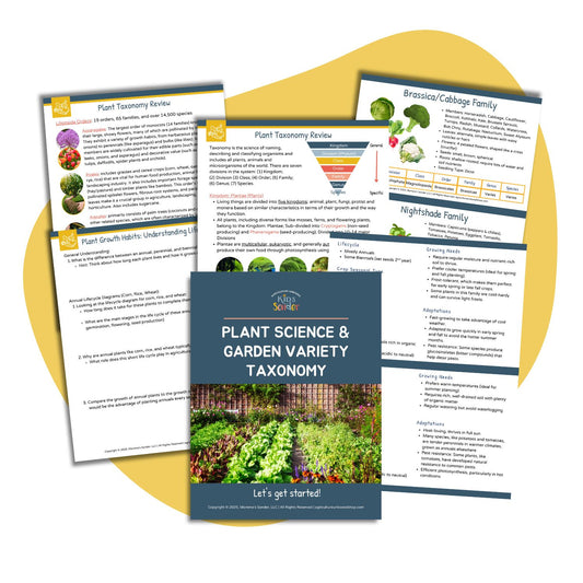 Plant Science: Garden Variety Taxonomy (Printable PDF)