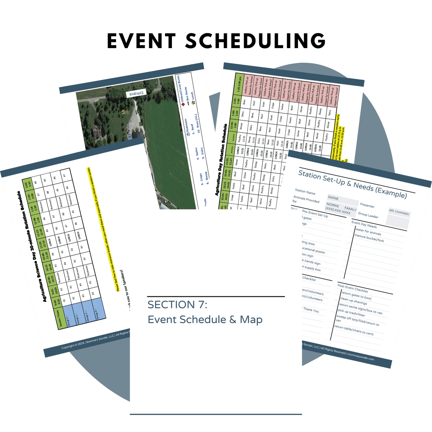 Amazing Agriculture Day Planner