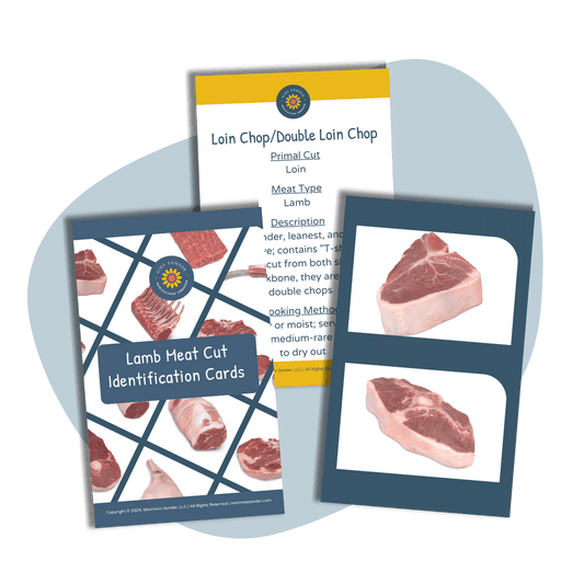 Meat Science: Wholesale/Retail Lamb Meat Cut Identification Flashcards