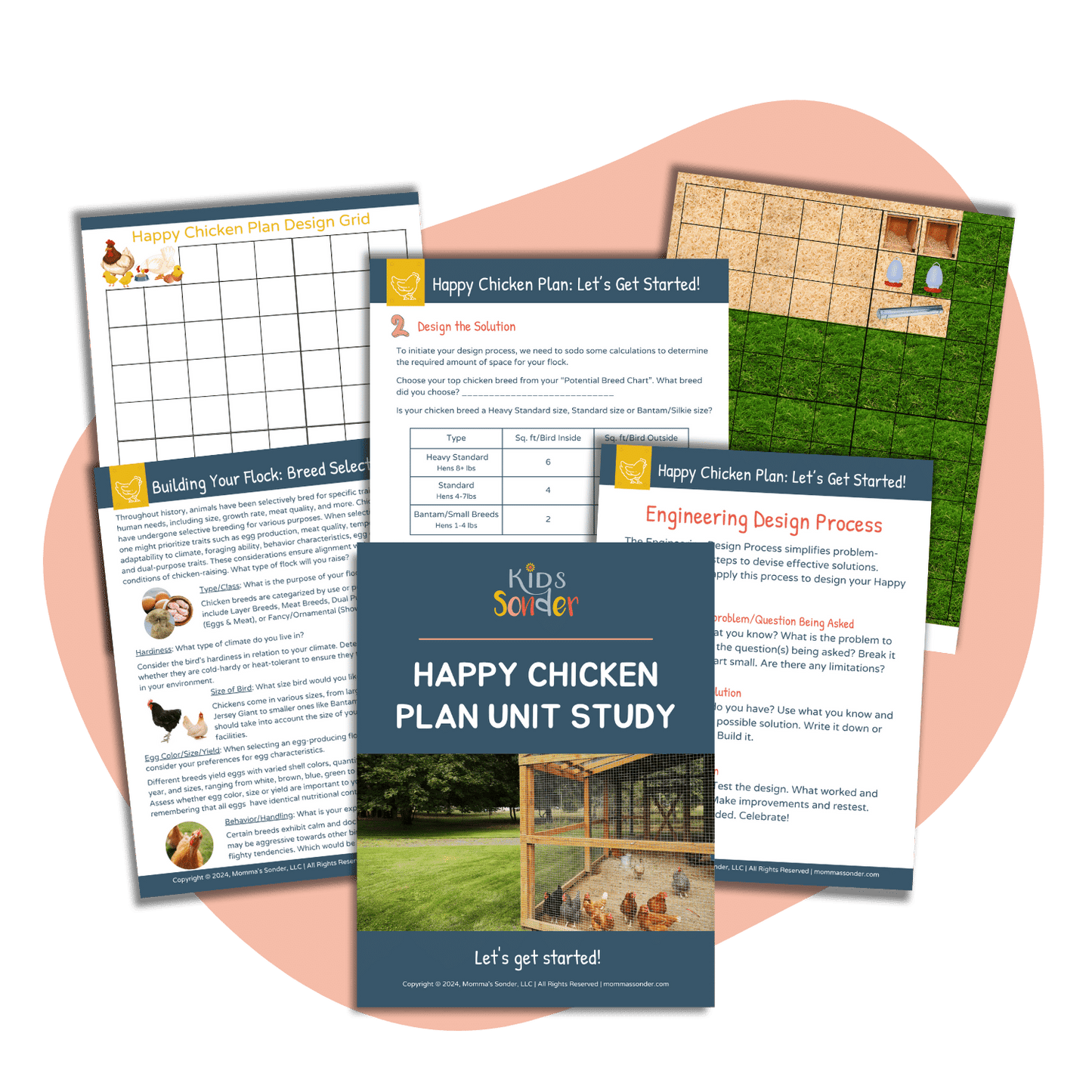 Happy Chicken Plan Printable Unit Study