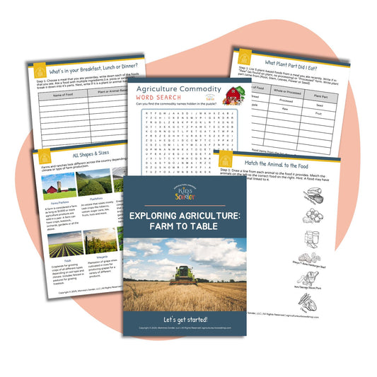 Exploring Agriculture: Farm to Table (Printable PDF)