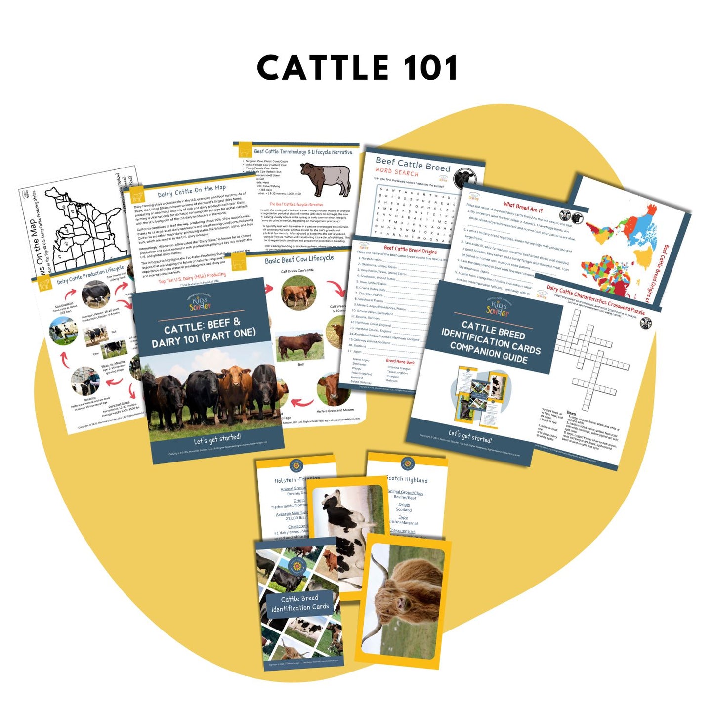 Cattle: Exploring Animal Science Bundle